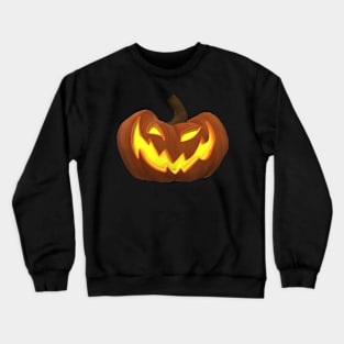 Jack O' Lantern Pumpkin Halloween Crewneck Sweatshirt